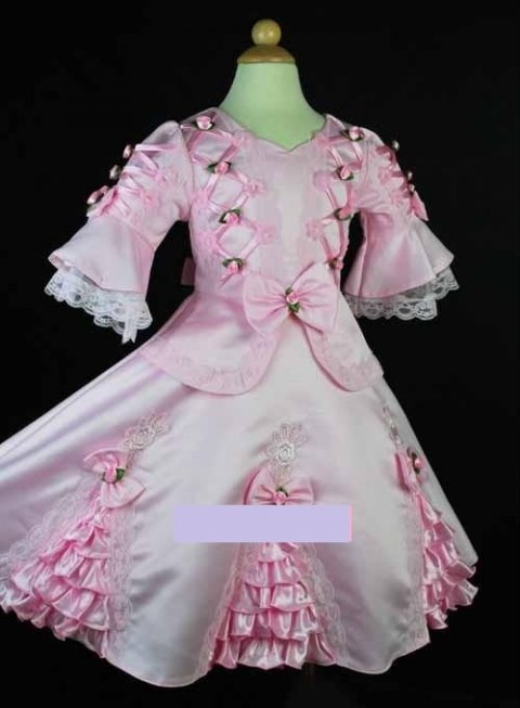 Victoriansk kjole Lyserd